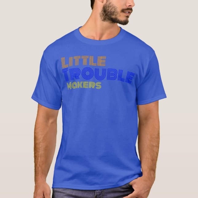 T-shirt Police de caractères rétro LTM 80s (Devant)