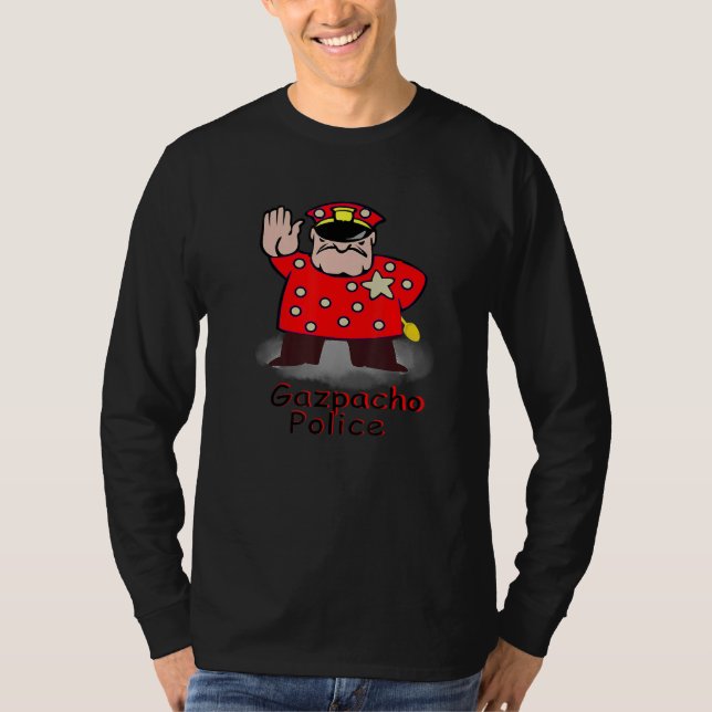 T-shirt Police de Gazpacho (Devant)
