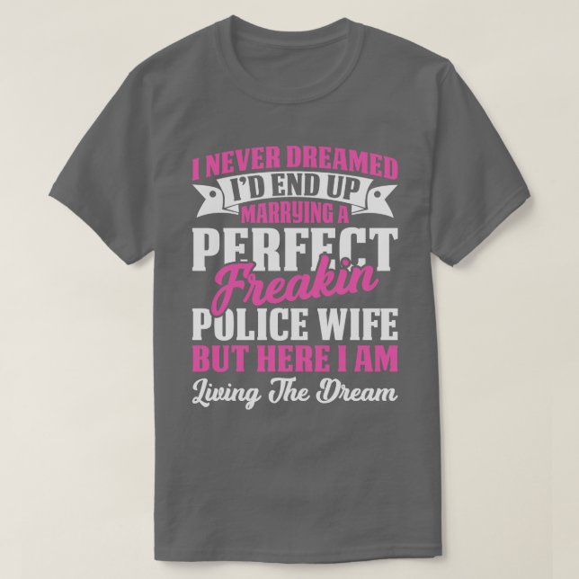 T-shirt Police de Proud Poli (Design devant)