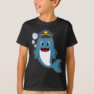T-shirt Police des dauphins