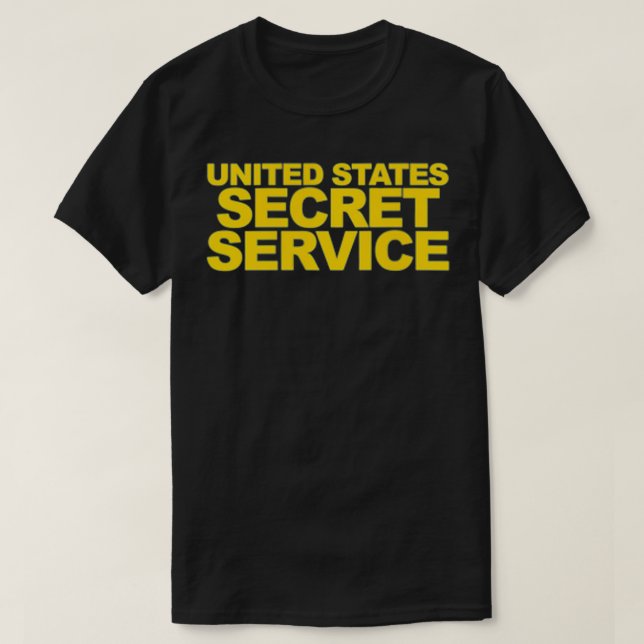 T-shirt Police des services secrets américains (Design devant)