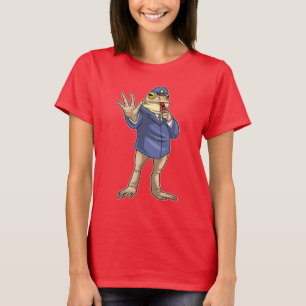 T-shirt Police des sifflets de grenouille