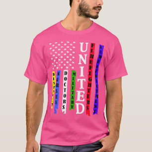 T-shirt Police Dispatch Pompiers Médecins Nurs