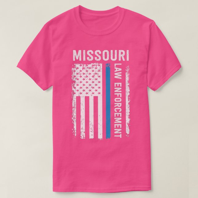 T-shirt Police du Missouri (Design devant)
