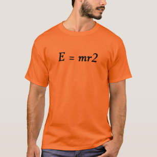 T-shirt Police E=mr2