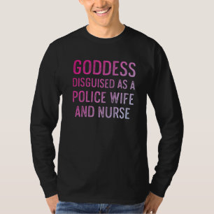 T-shirt Police Femme Infirmière Vie Rn Maman 4