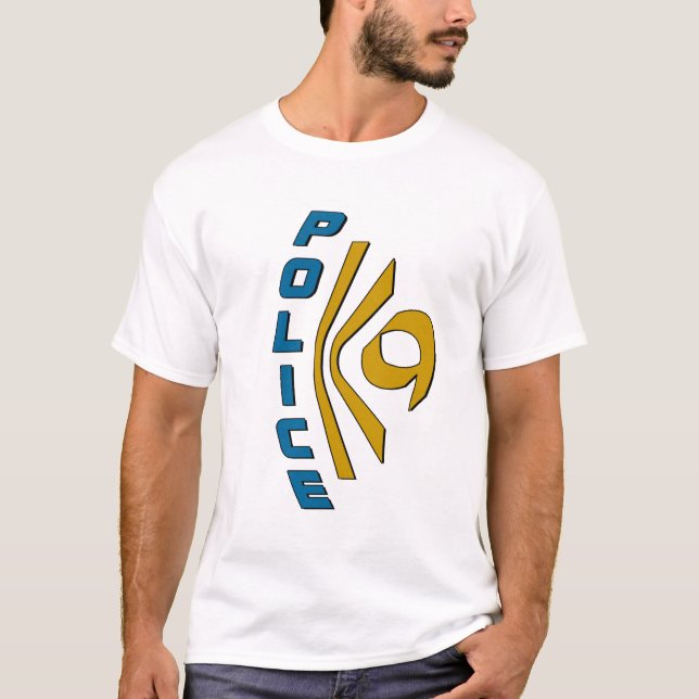 T-SHIRT POLICE K9 (Devant)
