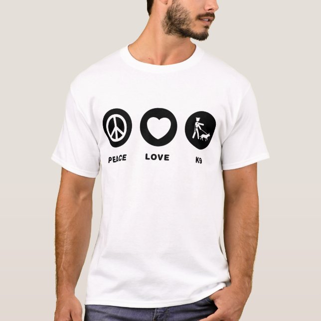 T-shirt Police K9 (Devant)