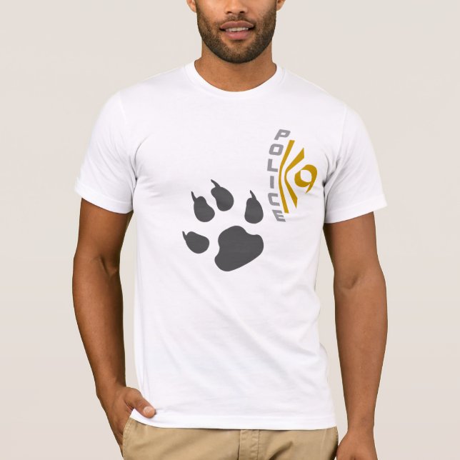 T-shirt Police K9 - Patte (Devant)