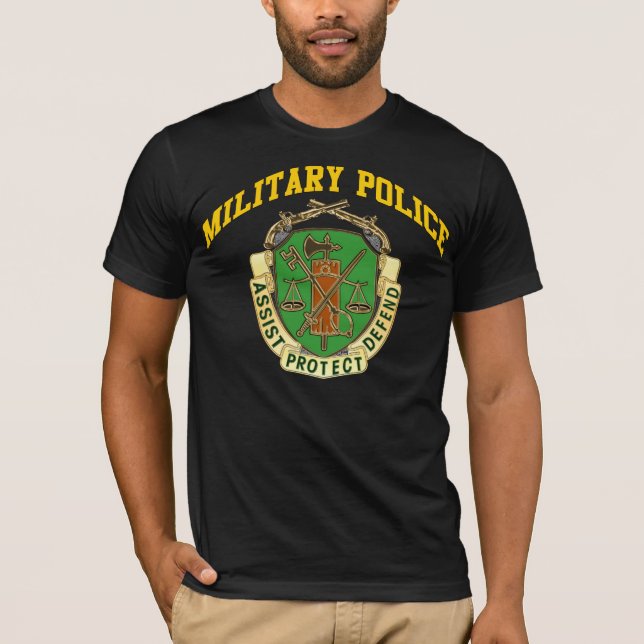 T-shirt Police militaire (Devant)