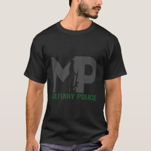 T-shirt Police Militaire Militaire De Vétéran