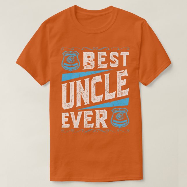 T-shirt Police oncle policier (Design devant)