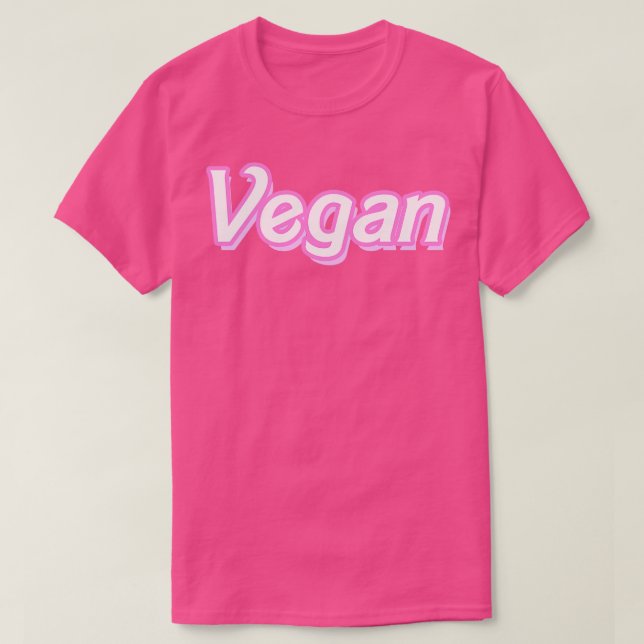 T-shirt Police Vegan Girl (Design devant)