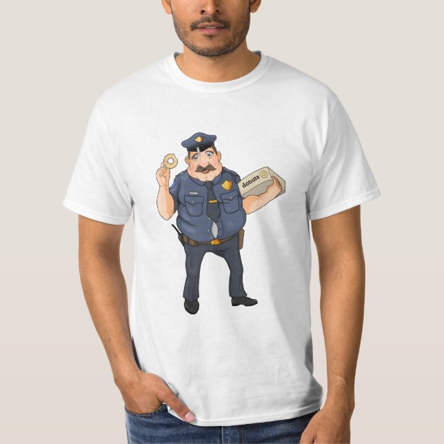 T-shirt policier (Devant)