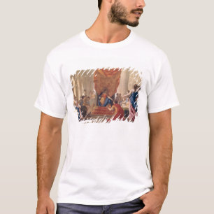T-shirt Poliphilus se mettant à genoux avant la Reine