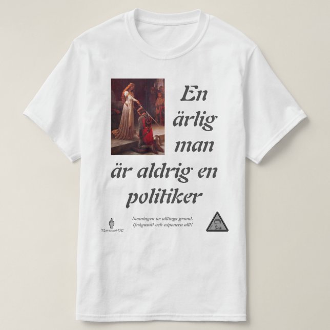 T-shirt — Politiker (Design devant)
