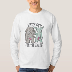 T-shirt Politique américaine - Unissons-nous à nouveau