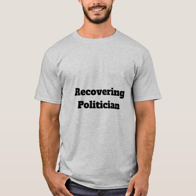 T-shirt politique d'humour (Devant)