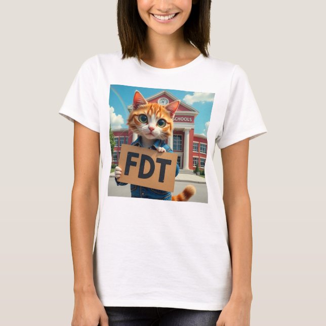 T-SHIRT POLITIQUE FDT (Devant)