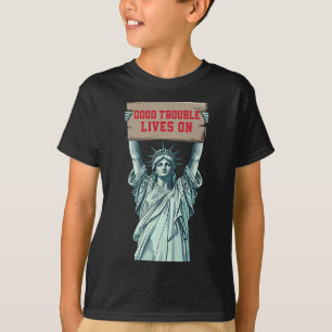 T-shirt Politique Humour Statue De La Liberté