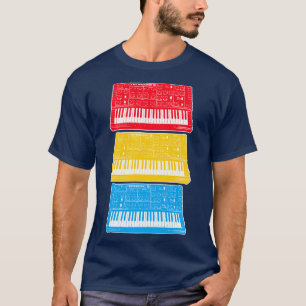 T-shirt Polivos Russe Synthétiseur Analogique