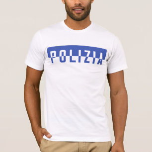 T-shirt Polizia