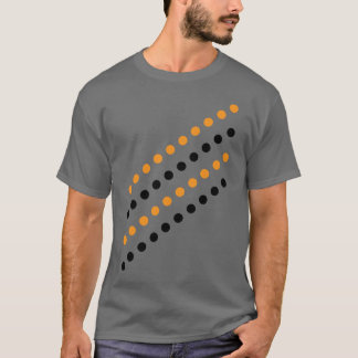 T-shirt Polka Dot Hommes unique - gris foncé