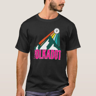 T-shirt Polkadot point Crypto Mountain Sun Rays Cryptocurr