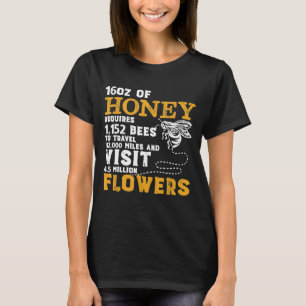 T-shirt Pollinisation des abeilles Miel Apiaire Apiariste 