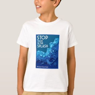 T-shirt Pollution de la mer