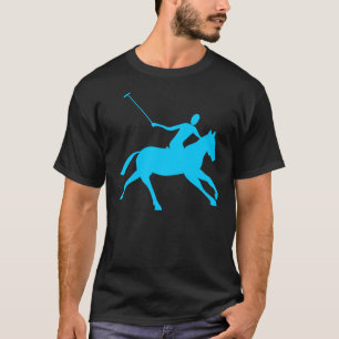 T-shirt Polo - bleu ciel