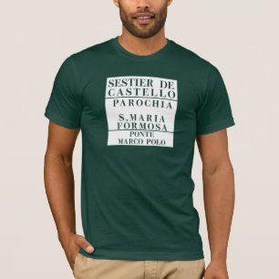 T-shirt Polo de Castello-Formose-Marco, Venise, rue