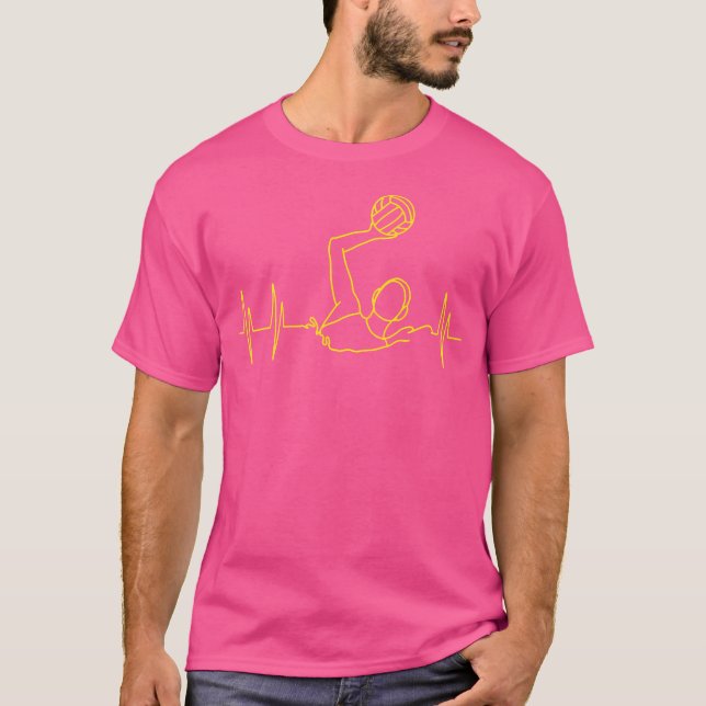 T-shirt Polo d'eau de Heartbeat (Devant)