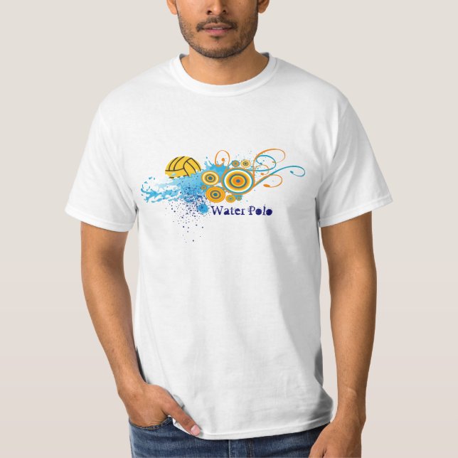 T-shirt Polo d'eau de source - longue douille T (Devant)