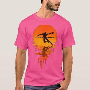 T-shirt Polo d'eau de style rétro vintage
