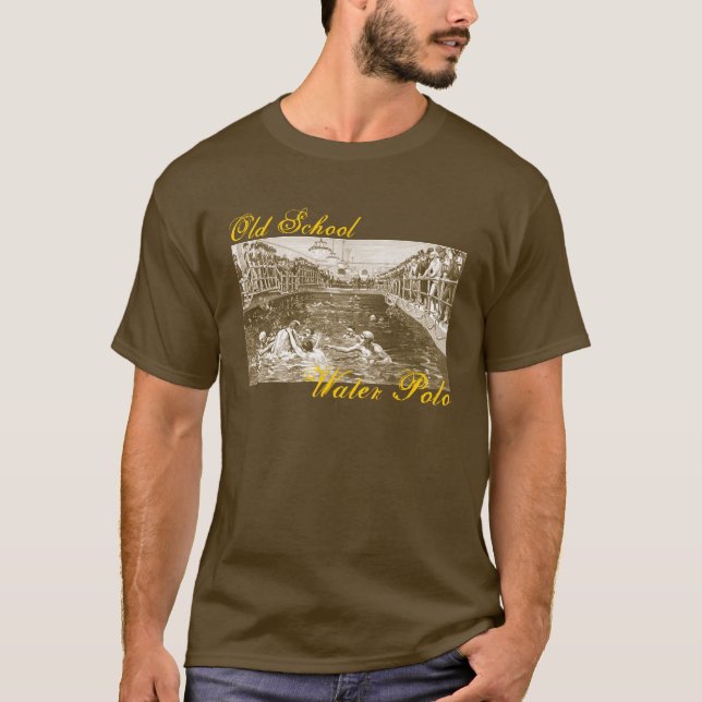 T-shirt Polo d'eau de vieille école (Devant)