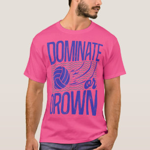 T-shirt Polo D'Eau Vintage Dominer Ou Noyer