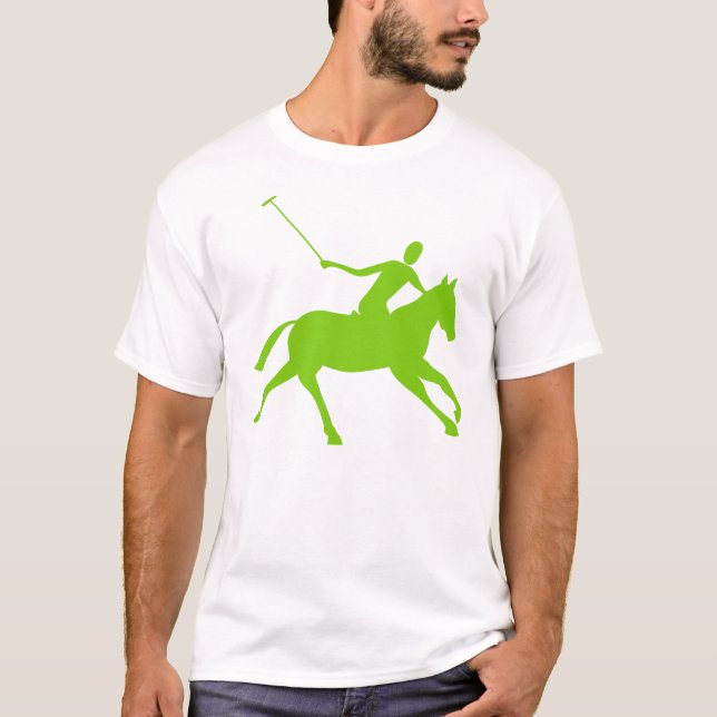 T-shirt Polo - Martian Green (Devant)