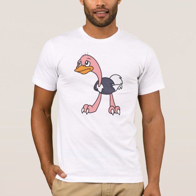 T-shirt Polo mignon pleurant V de tee - shirt d'oiseau (Devant)