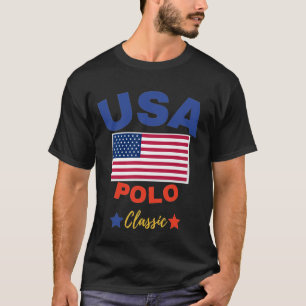 T-shirt Polo USA Classic Flag Collection 2