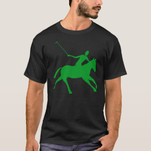 T-shirt Polo - Vert herbe