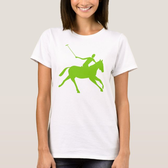 T-shirt Polo - Vert Martien (Devant)