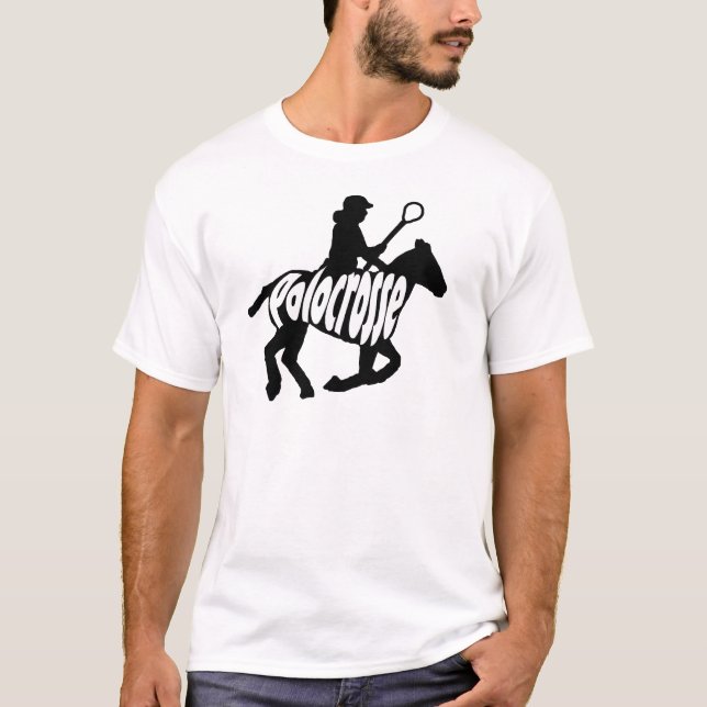 T-shirt Polocrosse (silhouette) 3 (Devant)