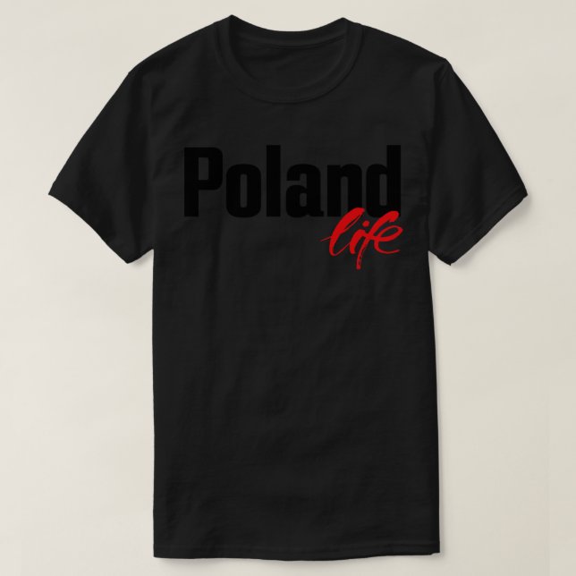 T-shirt Pologne (Design devant)