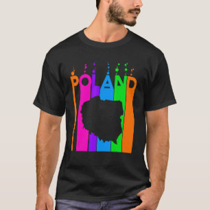 T-shirt Pologne Bulles colorées