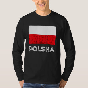 T-shirt Pologne Drapeau de la Pologne Aigle polonais Racin