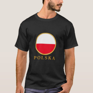 T-shirt Pologne - Drapeau Polonais