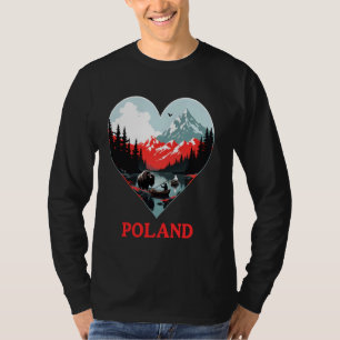 T-shirt Pologne Love