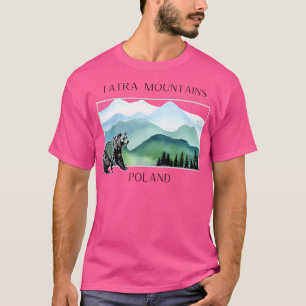 T-shirt Pologne Tatra Mounts Ours Actif