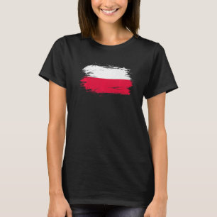 T-shirt Pologne tenue Pologne Symbole du drapeau J'aime Po